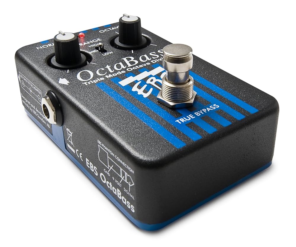 ベース EBS octabass EBS OctaBass Tripple Mode Bass Octave Divider : Amazon.in